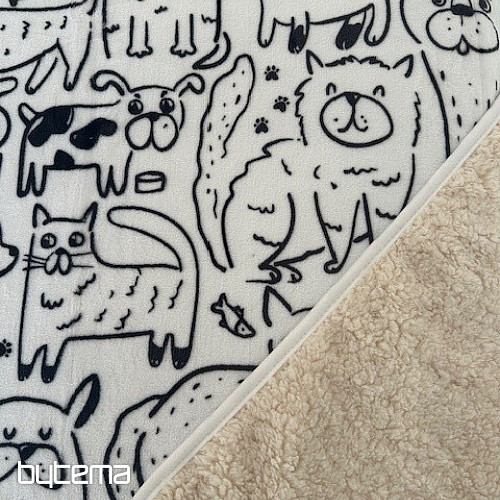 Schafdecke PRINT - TIERE