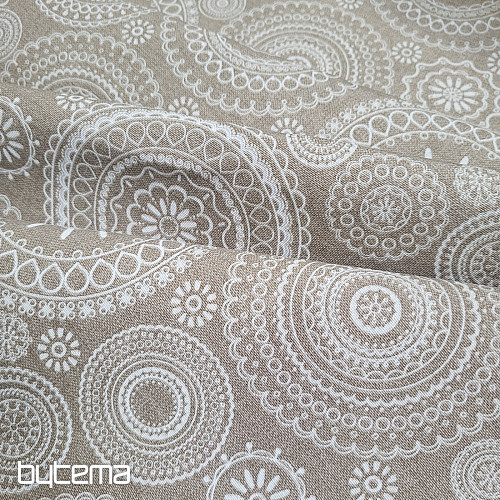 Dekostoff MANDALA beige