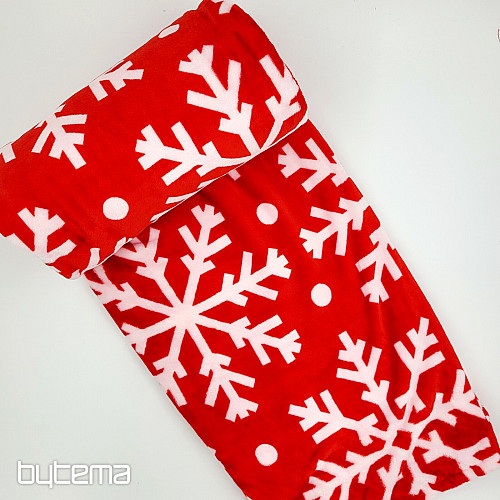 Decke MF FLAKE RED