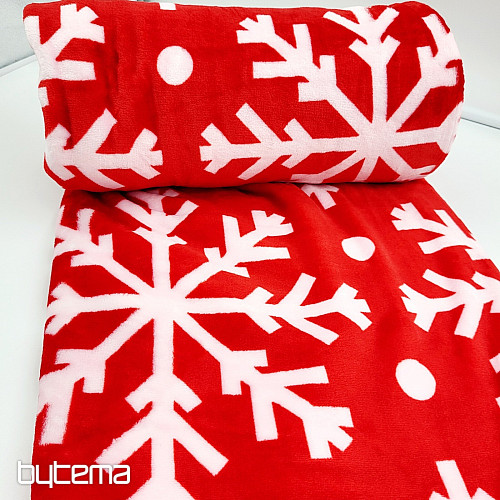 Decke MF FLAKE RED