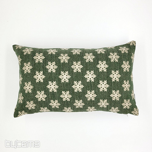 Luxuriöser Dekobezug FLAKES GREEN A