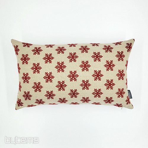 Luxuriöser Dekobezug FLAKES RED B