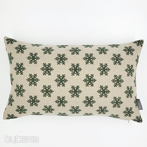 Luxuriöser Dekobezug FLAKES GREEN B
