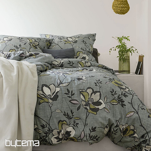 Luxus-Flanellbettwäsche IRISETTE KOALA 8616-30 GRÜN