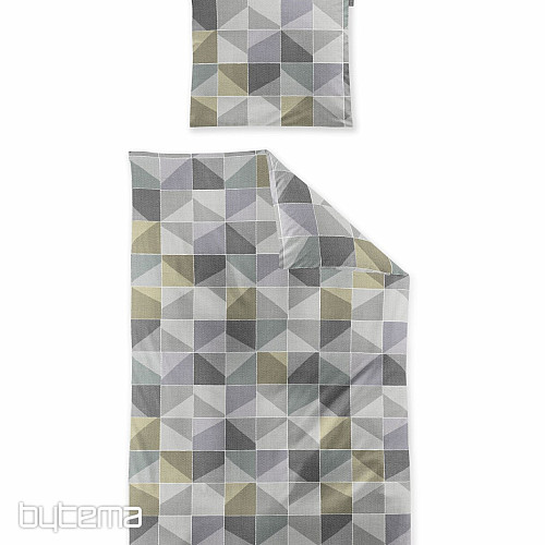 Luxus-Flanellbettwäsche IRISETTE KOALA 8646-30 GRÜN