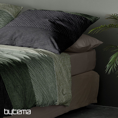 Luxus-Flanellbettwäsche IRISETTE KOALA 8430-30 GRÜN