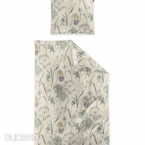 Luxus-Flanell-Bettwäsche IRISETTE KOALA 8425-80 NATUR