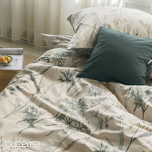 Luxus-Flanell-Bettwäsche IRISETTE KOALA 8425-80 NATUR