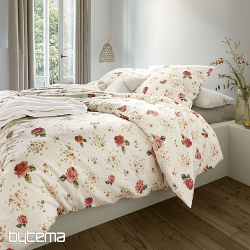 Luxus-Flanellbettwäsche IRISETTE KOALA 8627-60 ROSE RED
