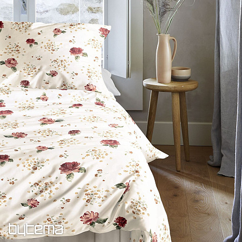 Luxus-Flanellbettwäsche IRISETTE KOALA 8627-60 ROSE RED