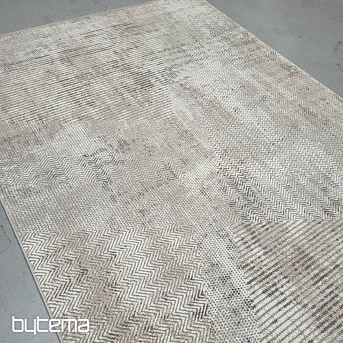 Stück Teppich BOHO Wellen und Linien