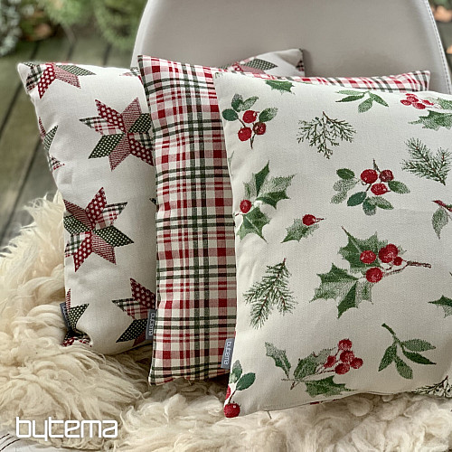 Weihnachtsdeko-Cover HOLLY GREEN