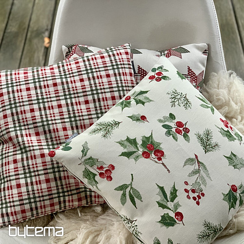 Weihnachtsdeko-Cover HOLLY GREEN