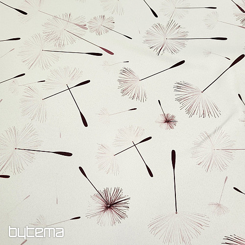 Dekorationsstoff BLACK OUT DANDELION braun