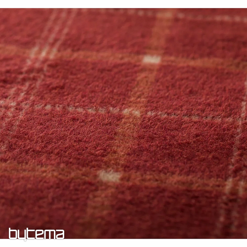 Decke DF SAVONA CHECKED RED