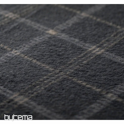 Decke DF SAVONA CHECKED DARK GREY