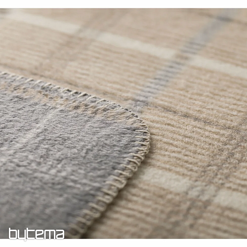 Decke DF SAVONA CHECKED GREY