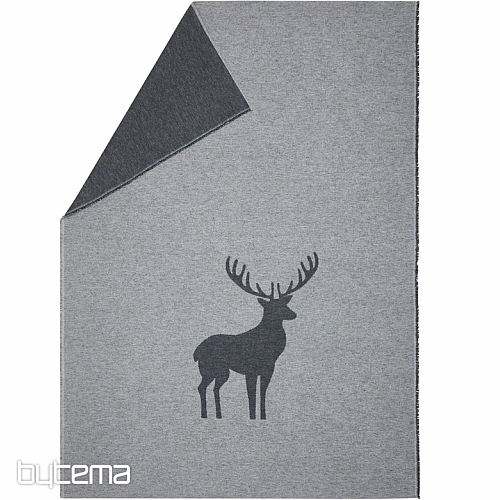 Decke DF LUCA DEER GREY