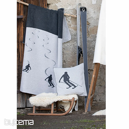 Dekorative Abdeckung DF LUCA SKIER GRAU