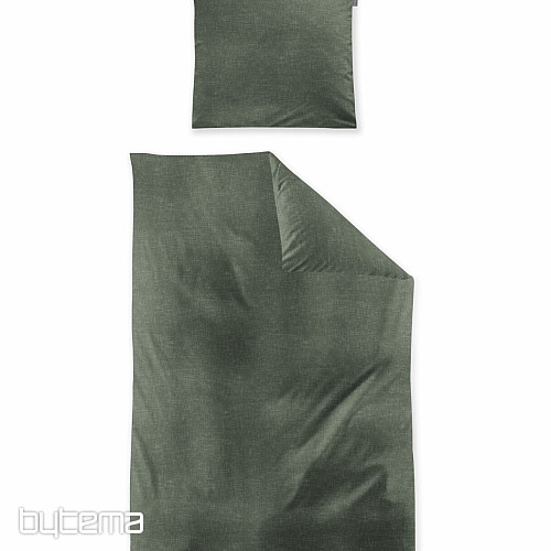 Luxus-Flanell-Bettwäsche IRISETTE KOALA 8544-30 grün
