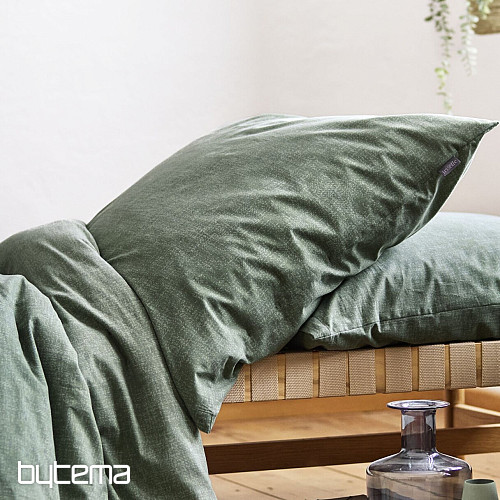 Luxus-Flanell-Bettwäsche IRISETTE KOALA 8544-30 grün