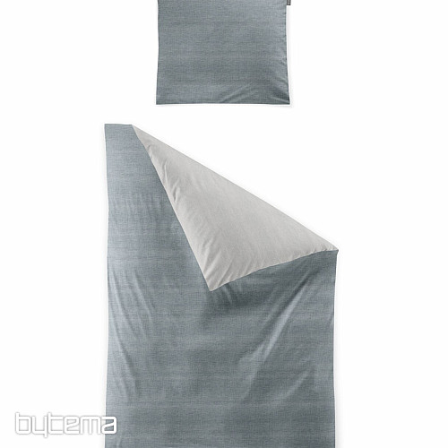 IRISETTE Luxus Baumwollsatin WAVE 8557-20 BLAU