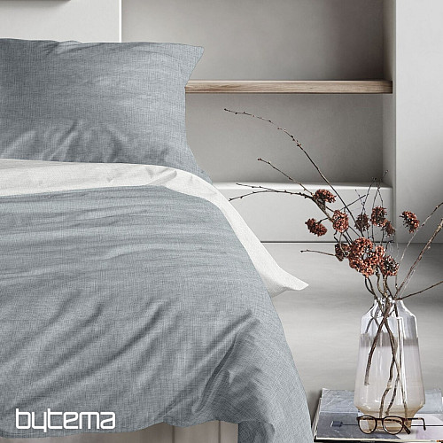 IRISETTE Luxus Baumwollsatin WAVE 8557-20 BLAU