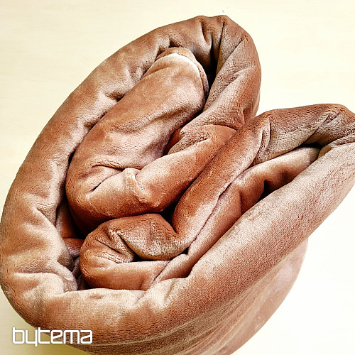 Microflanell-Bettwäsche SCHOKOLADE