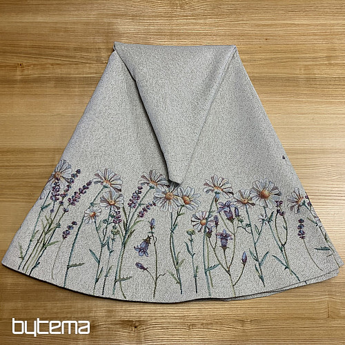 Runde Wandteppich-Tischdecke FRÜHLINGS-KUSSIONEN