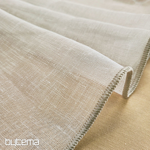 Luxusvorhang GERSTER 11334 grau-beige