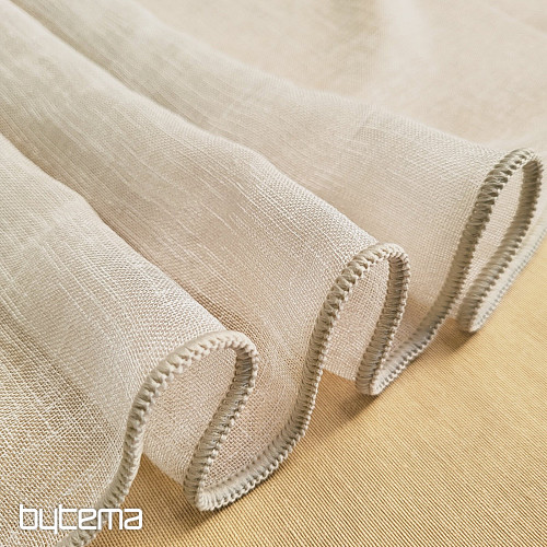 Luxusvorhang GERSTER 11334 grau-beige