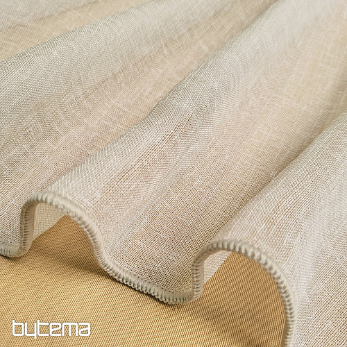 Luxusvorhang GERSTER 11334 grau-beige