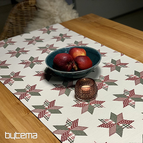 Weihnachtstischdecke und Schal STAR SHELLEY