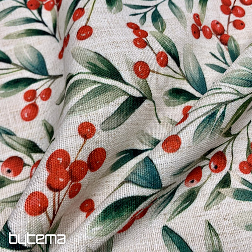 Dekorative Tischdecke WEIHNACHTSBEEREN