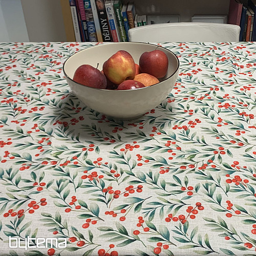Dekorative Tischdecke WEIHNACHTSBEEREN
