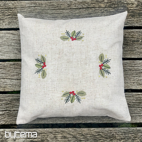 Bestickter Bezug BUNTE Zweige