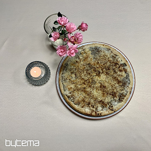 Ovale Tischdecke CREME