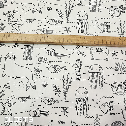 Stoffmalerei UNTERWASSERWELT