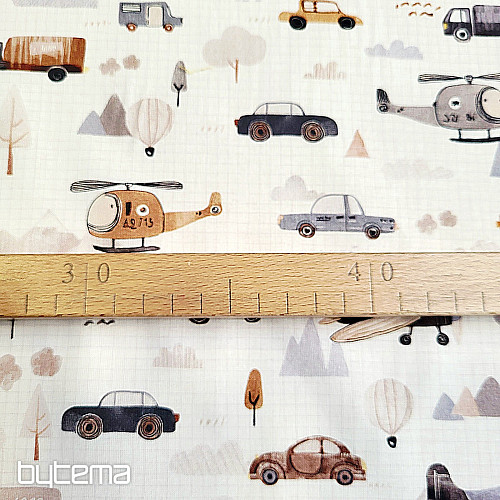 Baumwollstoff ROADTRIP