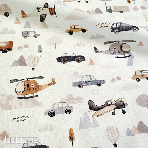 Baumwollstoff ROADTRIP