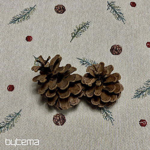 Weihnachtlicher Wandteppich-Tischdecke rund WINTERVOGEL