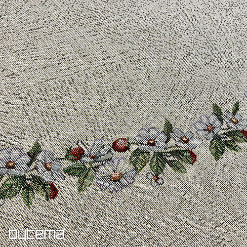 Runde Wandteppich-Tischdecke ROCK BY THE FENCE