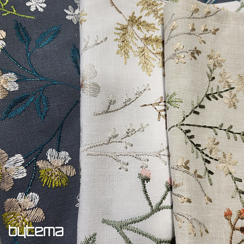 Bestickter Schal GINGER™ GREEN