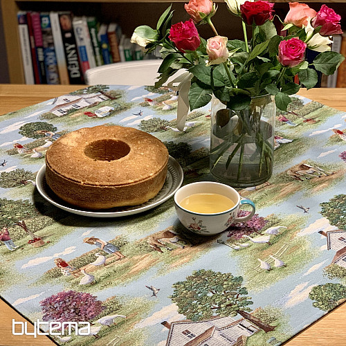 Wandteppich-Tischdecke und Schal VENKOV