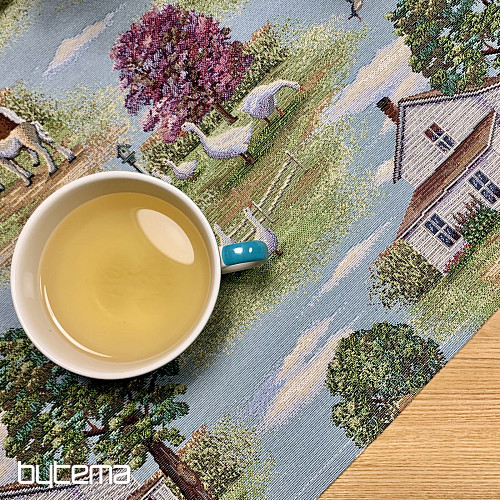 Wandteppich-Tischdecke und Schal VENKOV