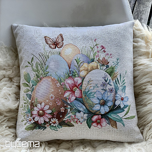 Osterdekorationsabdeckung EIER IM GRAS