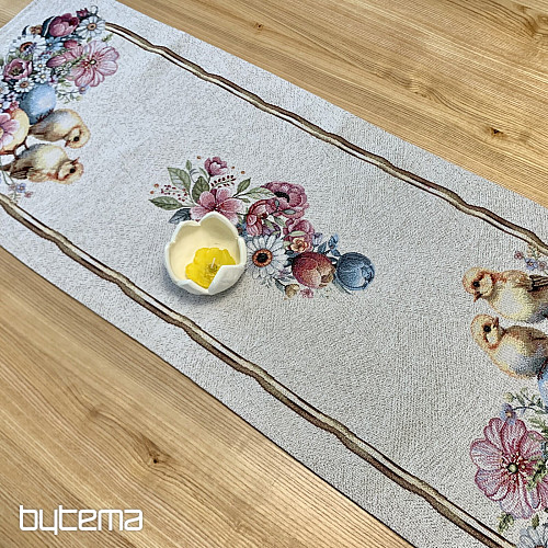 Wandteppich-Tischdecke und Schal FRÜHLINGSFERIEN