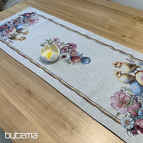 Wandteppich-Tischdecke und Schal FRÜHLINGSFERIEN