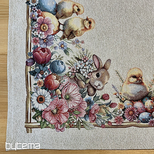 Wandteppich-Tischdecke und Schal FRÜHLINGSFERIEN