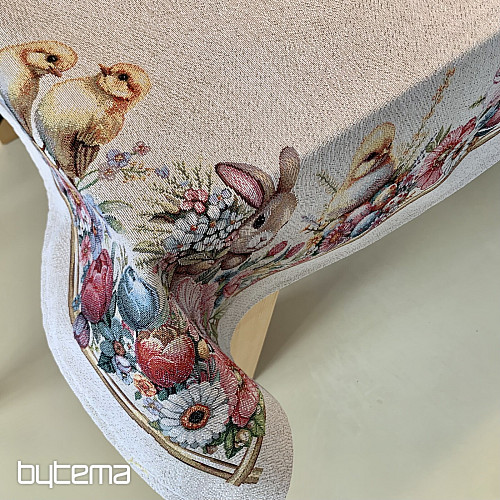 Wandteppich-Tischdecke und Schal FRÜHLINGSFERIEN